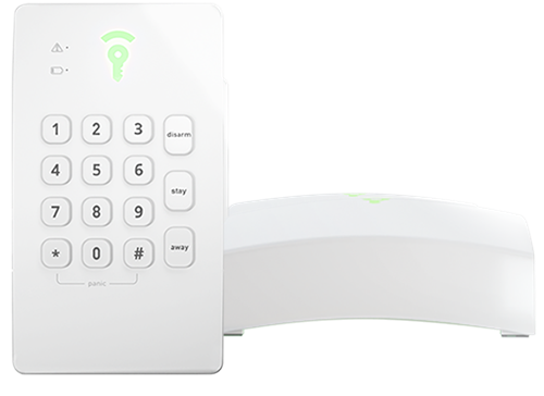 Frontpoint's Exclusive Hub and Keypad